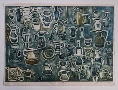 A Touch of the Blues, 2020, Joanna Fieldes