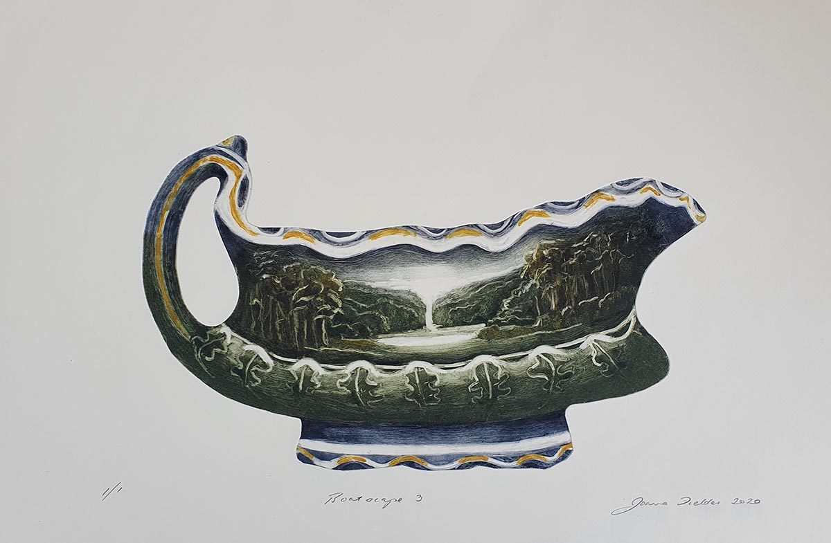 Boatscape 3, 2020, Joanna Fieldes