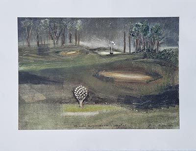 My Wife’s away or Who Else is Willing -1?, (w730mm, h595mm), 2024, Joanna Fieldes