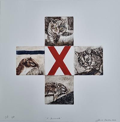 X Terminate, 2022, Joanna Fieldes