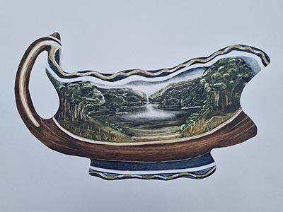 Venture South, (framed w85cm x h66), 2022, Joanna Fieldes