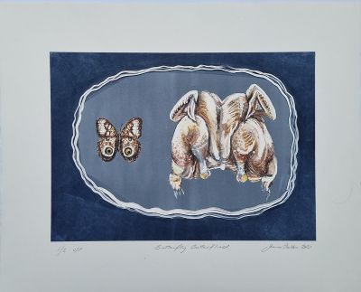 Butterfly Butterflied, 2001, Joanna Fieldes