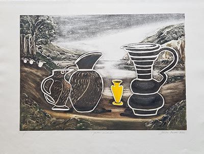 Yellow Landmark, 2022, Joanna Fieldes